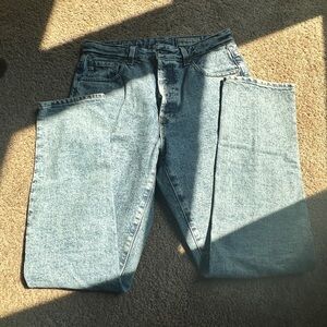 Ag Adriano Goldschmied Light Blue acid wash  Denim Jeans